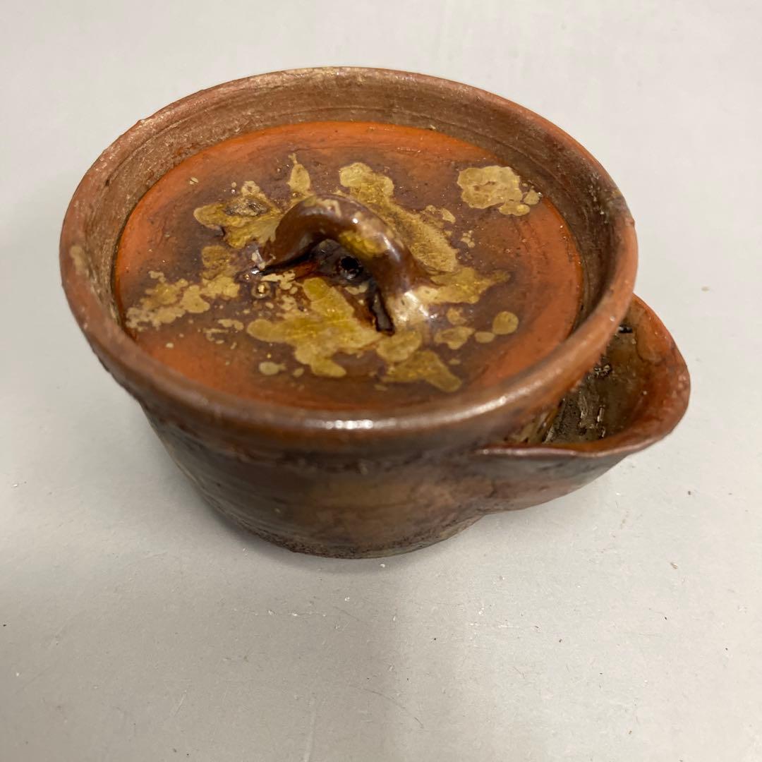 備前焼　宝瓶　在名あり