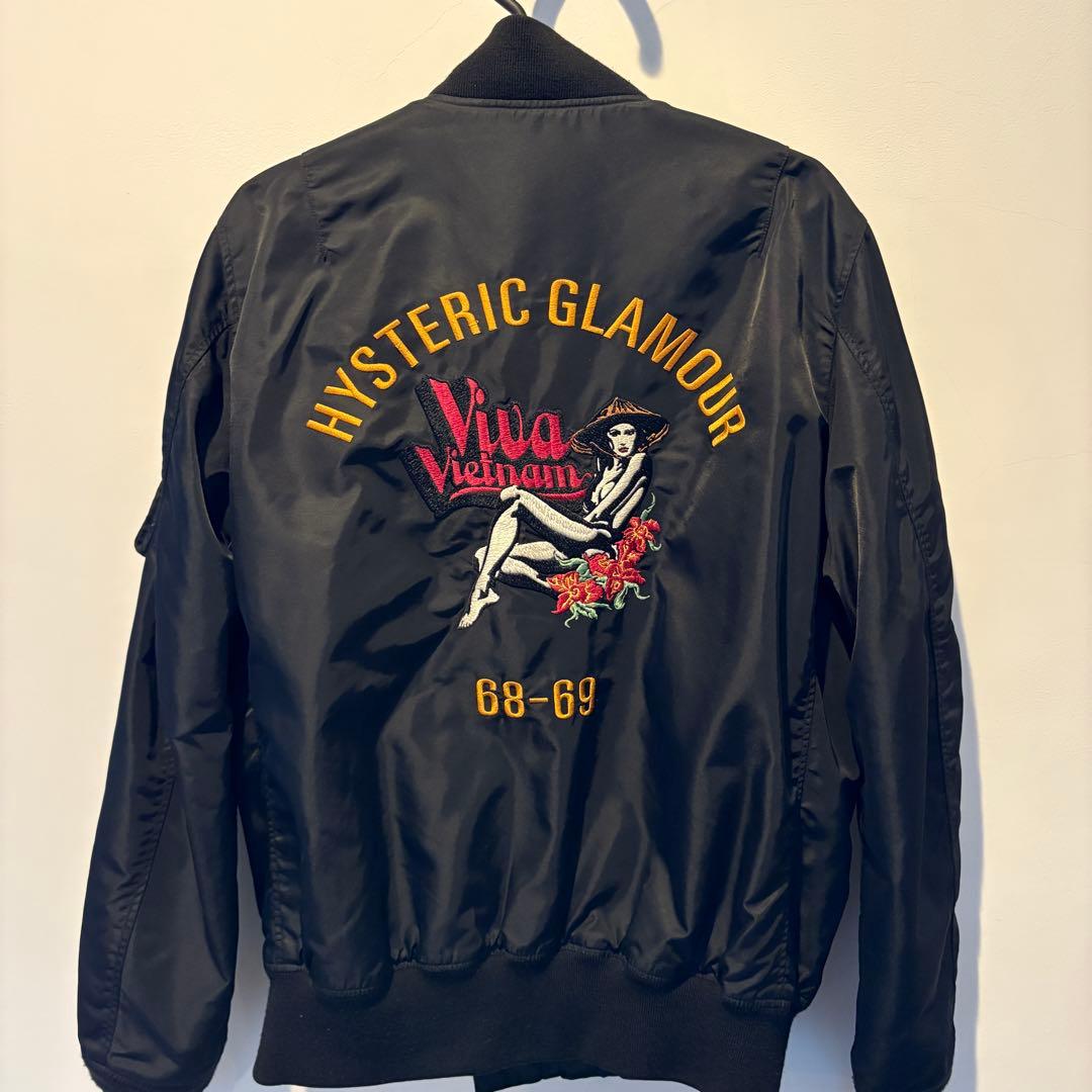 H*o様 HYSTERIC GLAMOUR MA-1ジャケット Mサイズ