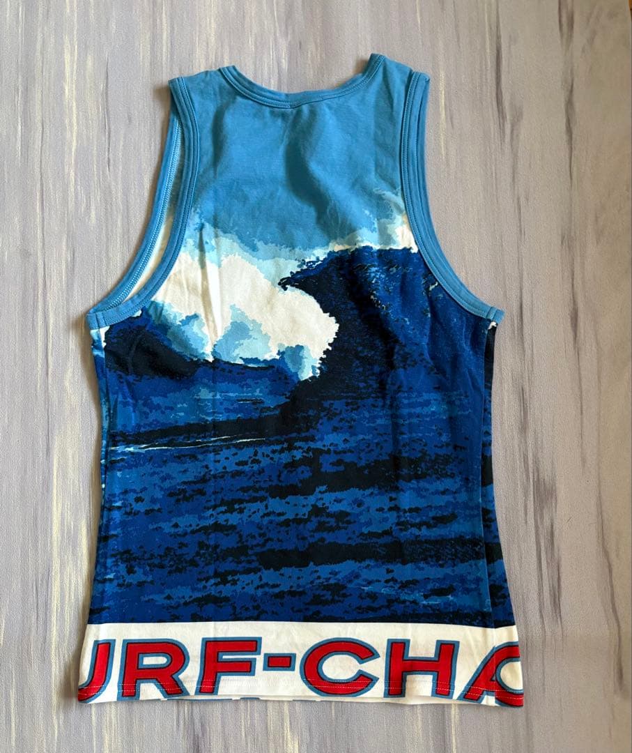 CHANEL 波のグラフィック タンクトップ