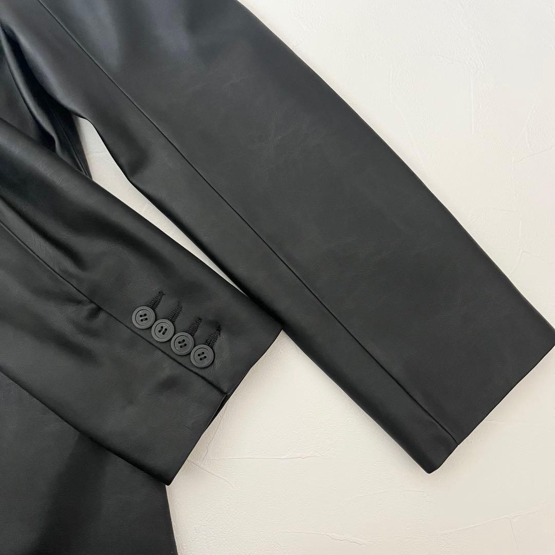 美品 TODAYFUL Ecoleather Tailored Jacket