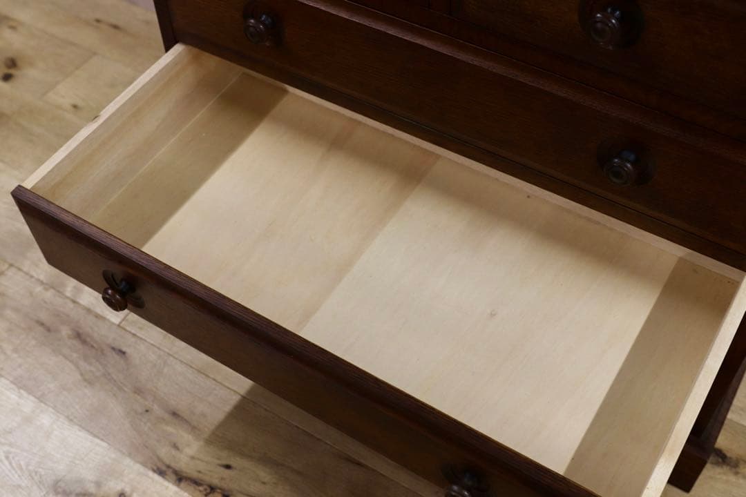 GMHS513○えぞ民芸家具 EZO 蝦夷 ミミック ライティングビューロー