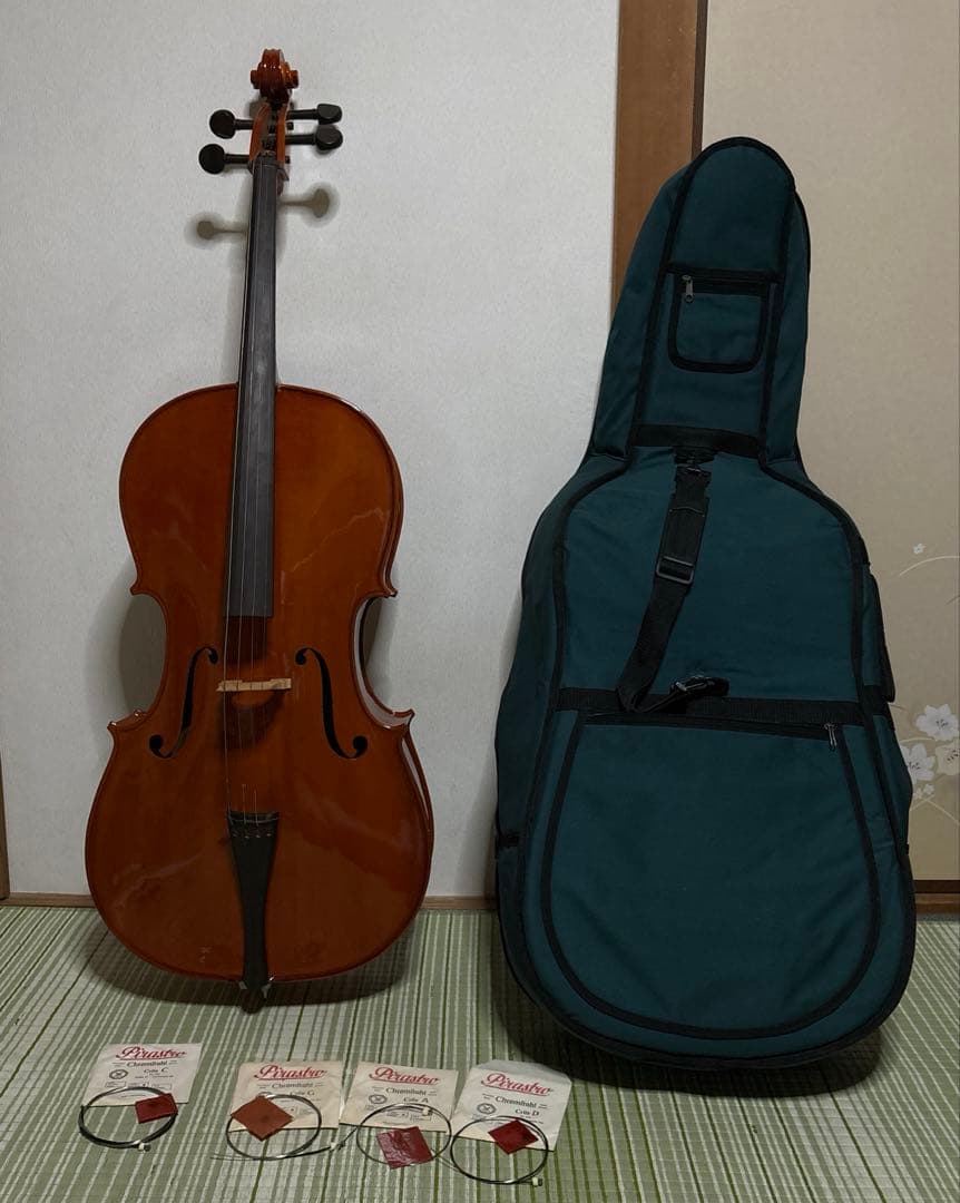 Andalusia AC-60C チェロ 4/4 アンダルシア　楽器　ケース