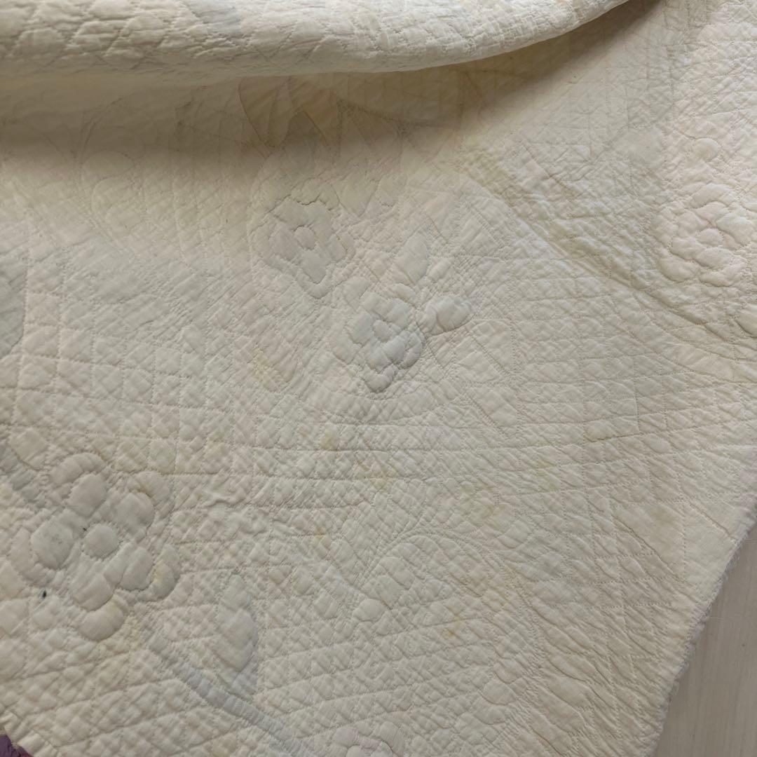 アンティークキルト✴︎フラワーバスケット