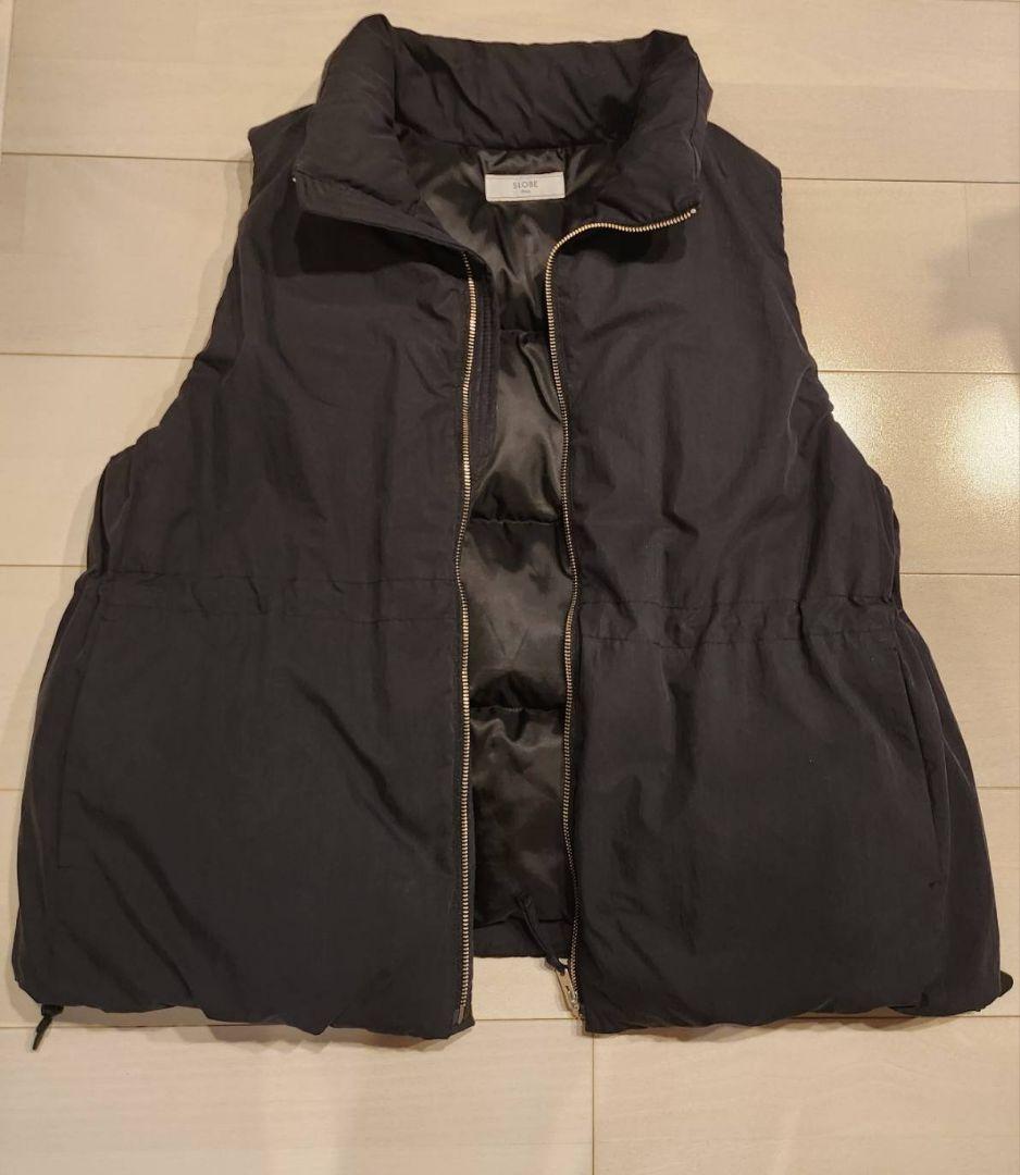 SLOBE IENA　P/NPタフタダウンベスト