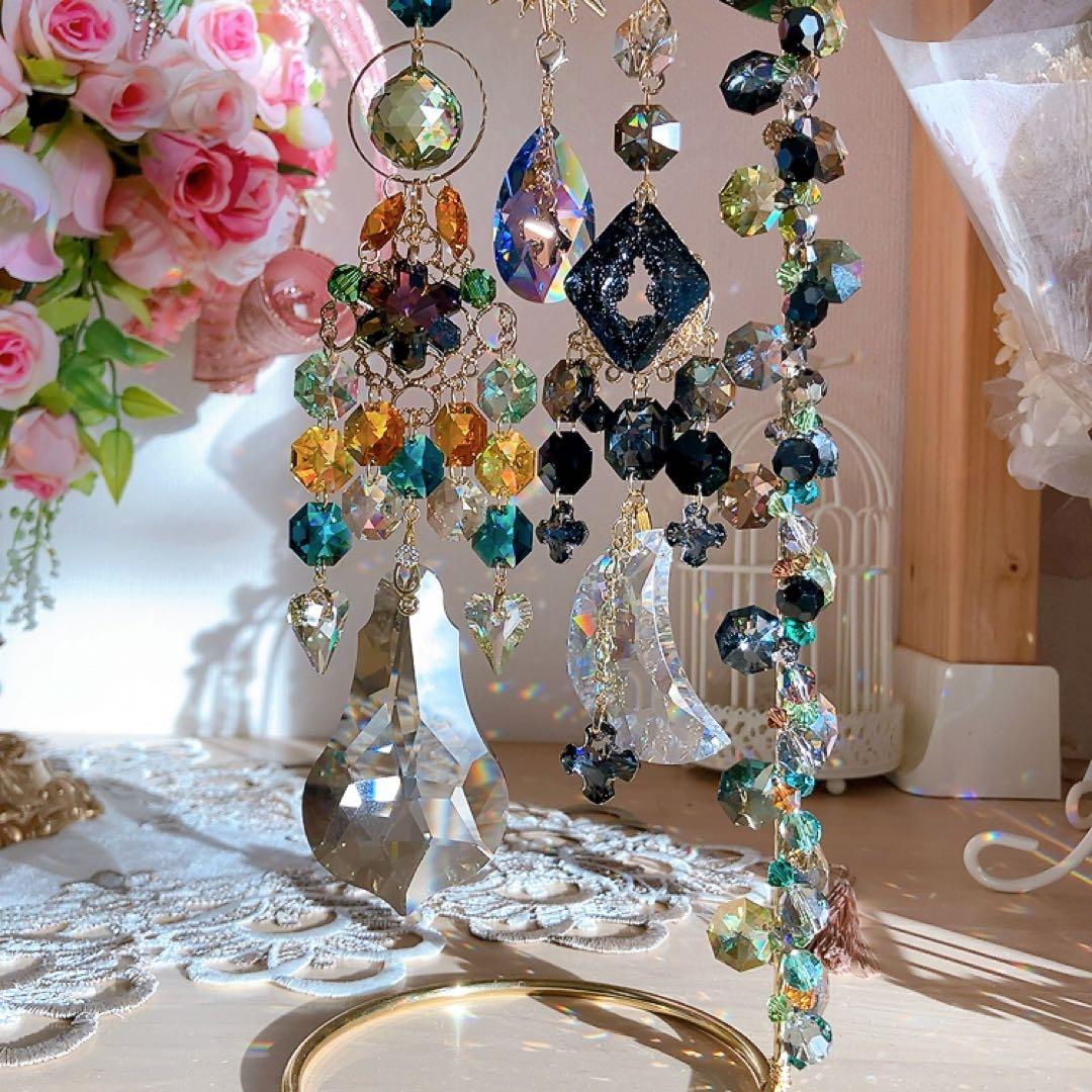 おばこ丸様♡*.スワロフスキー♡スタンドサンキャッチャー♡