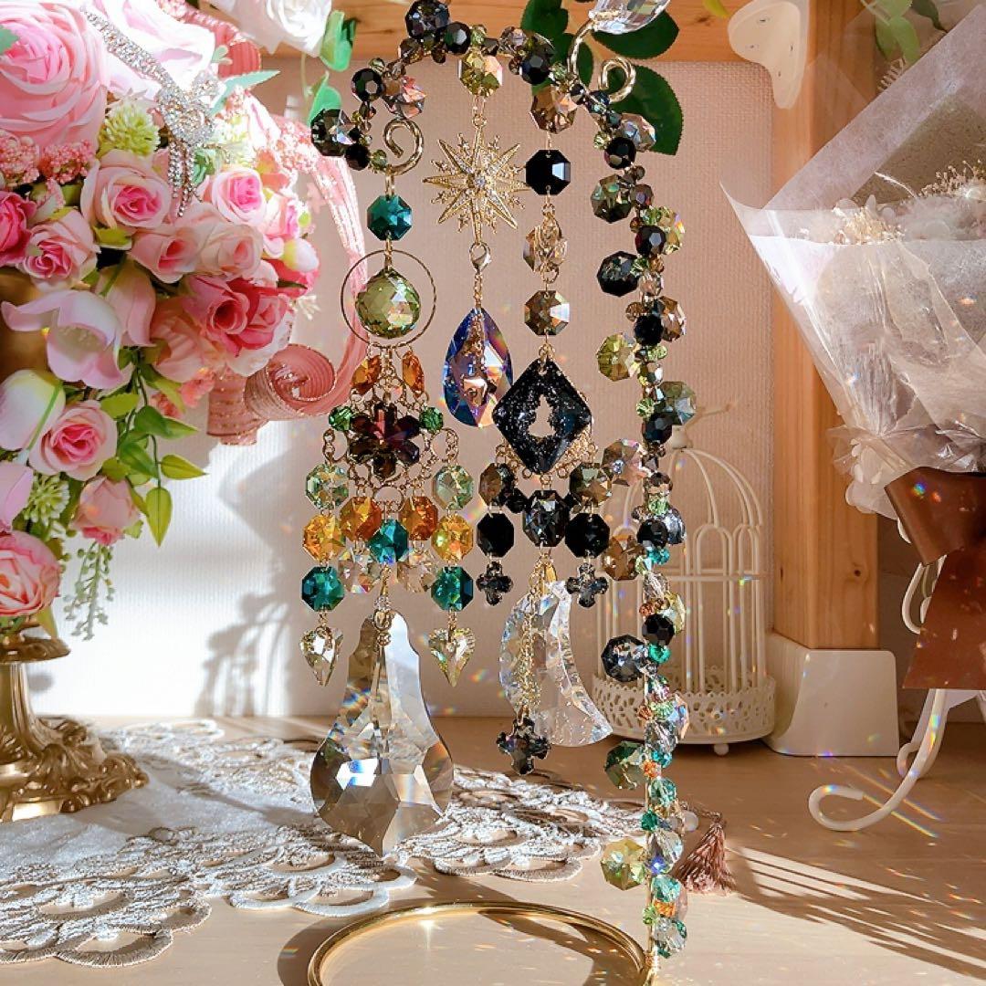 おばこ丸様♡*.スワロフスキー♡スタンドサンキャッチャー♡