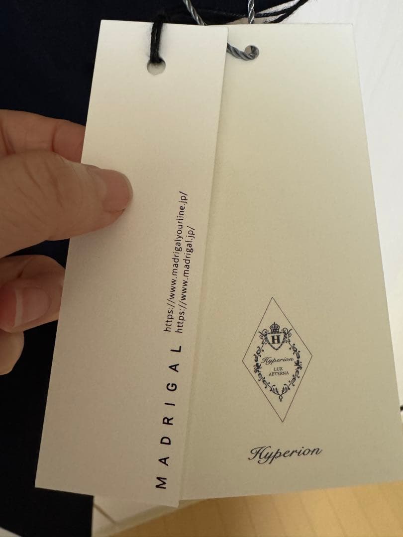 新品　マドリガル　シェルブールコート　ノクターン40（L）