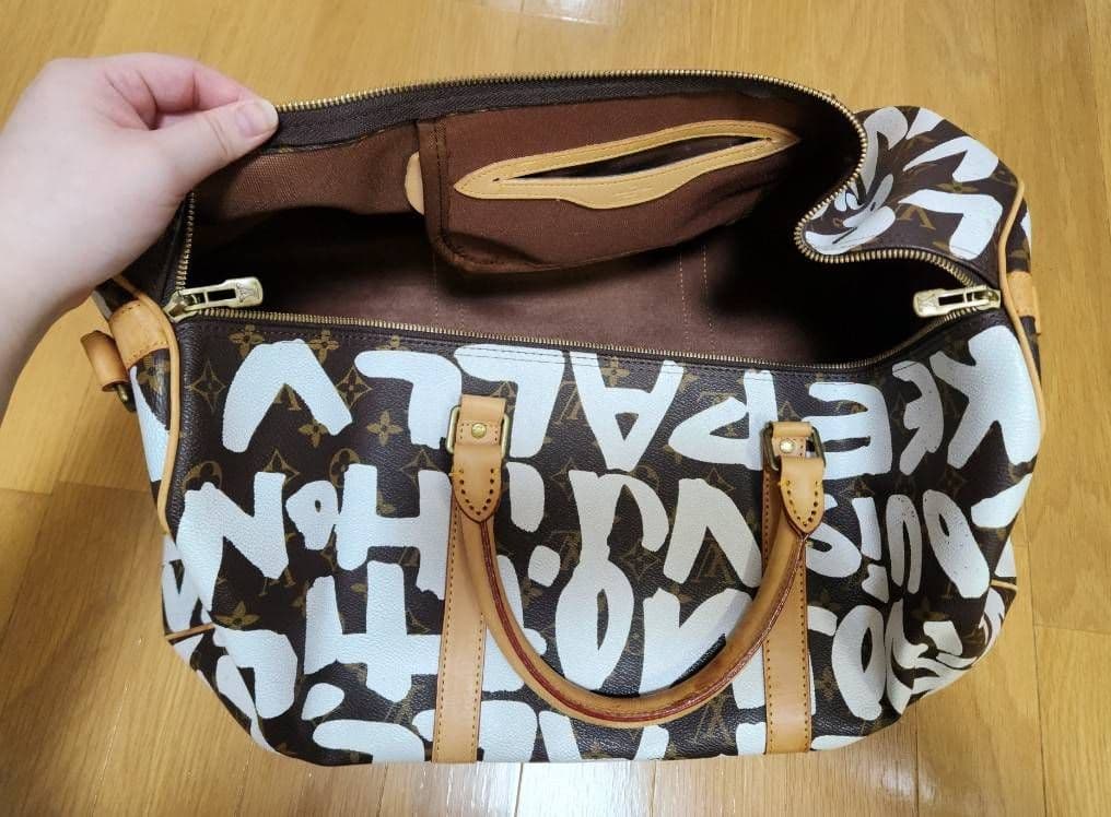 激レア ヴィトン モノグラムグラフィティ キーポル 50 ボストンバック