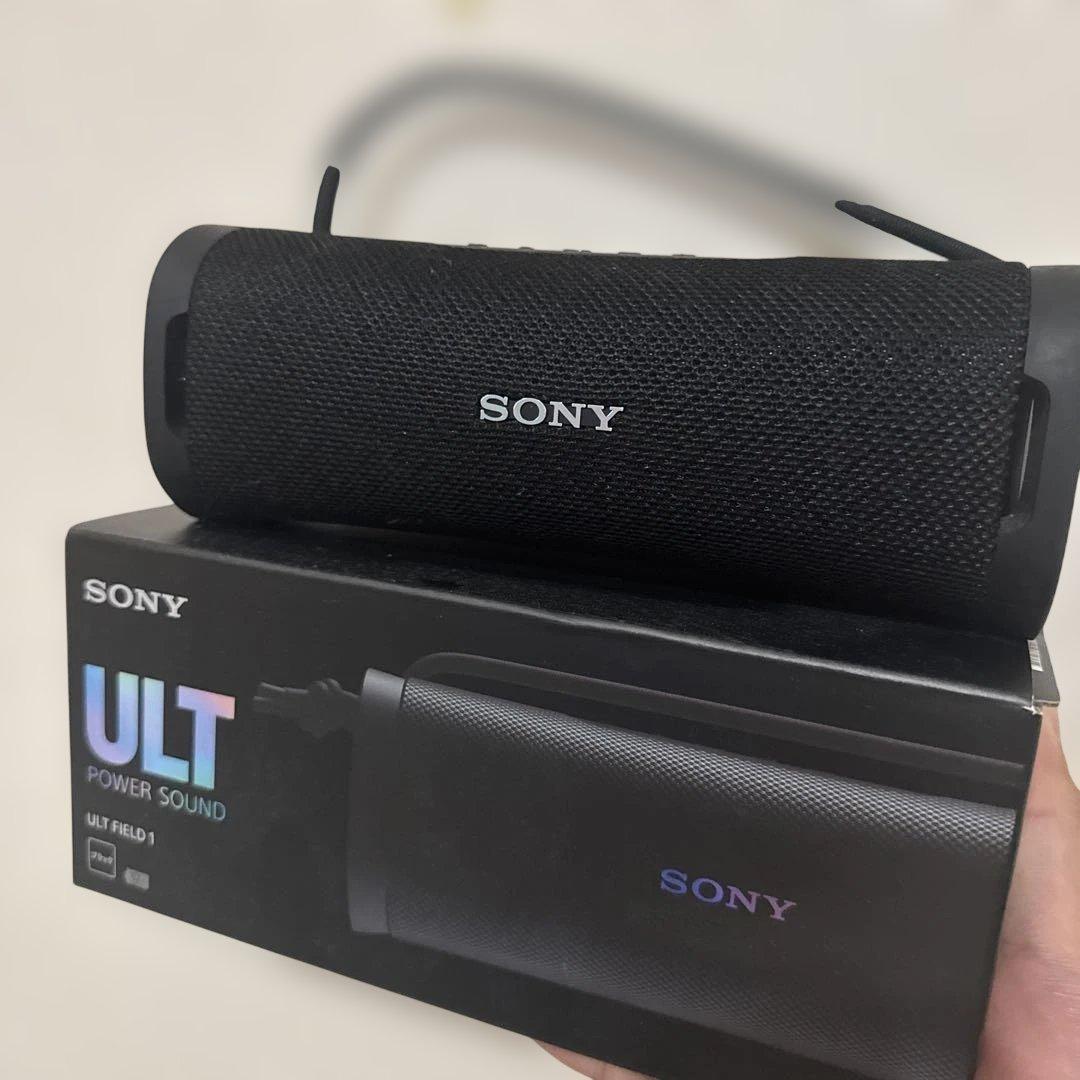 SONY ULT10 POWER SOUND スピーカー ブラック