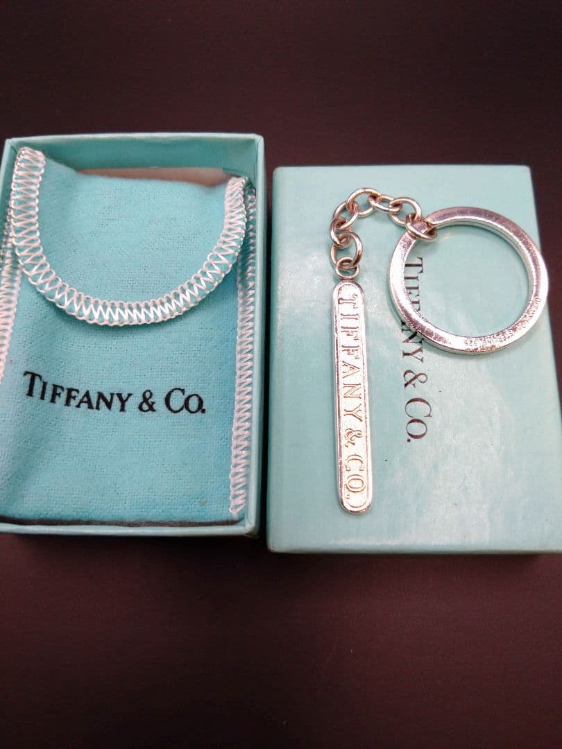 TIFFANY ティファニー キーホルダー キーリング シルバー925