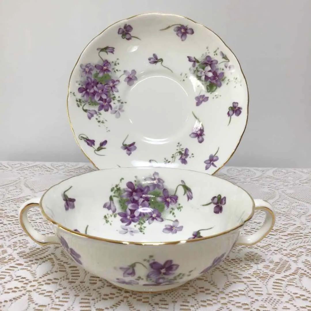 ハマースレイ　バイオレット　スープカップ　③