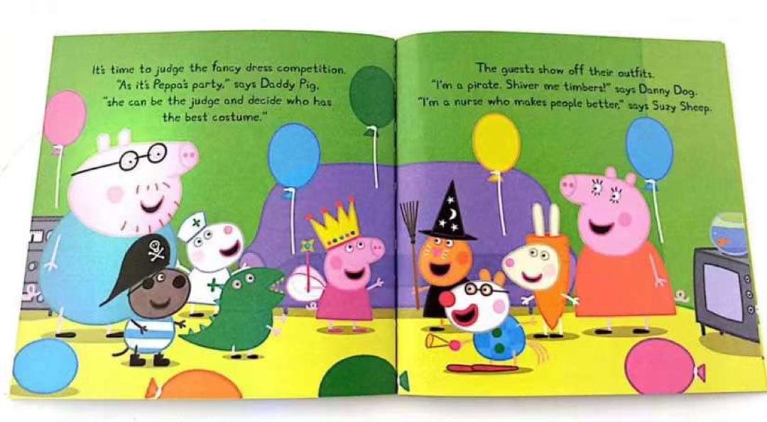 PeppaPig 黄箱　青箱　2点お得セット　ペッパピッグ　音源おまけ付 洋書