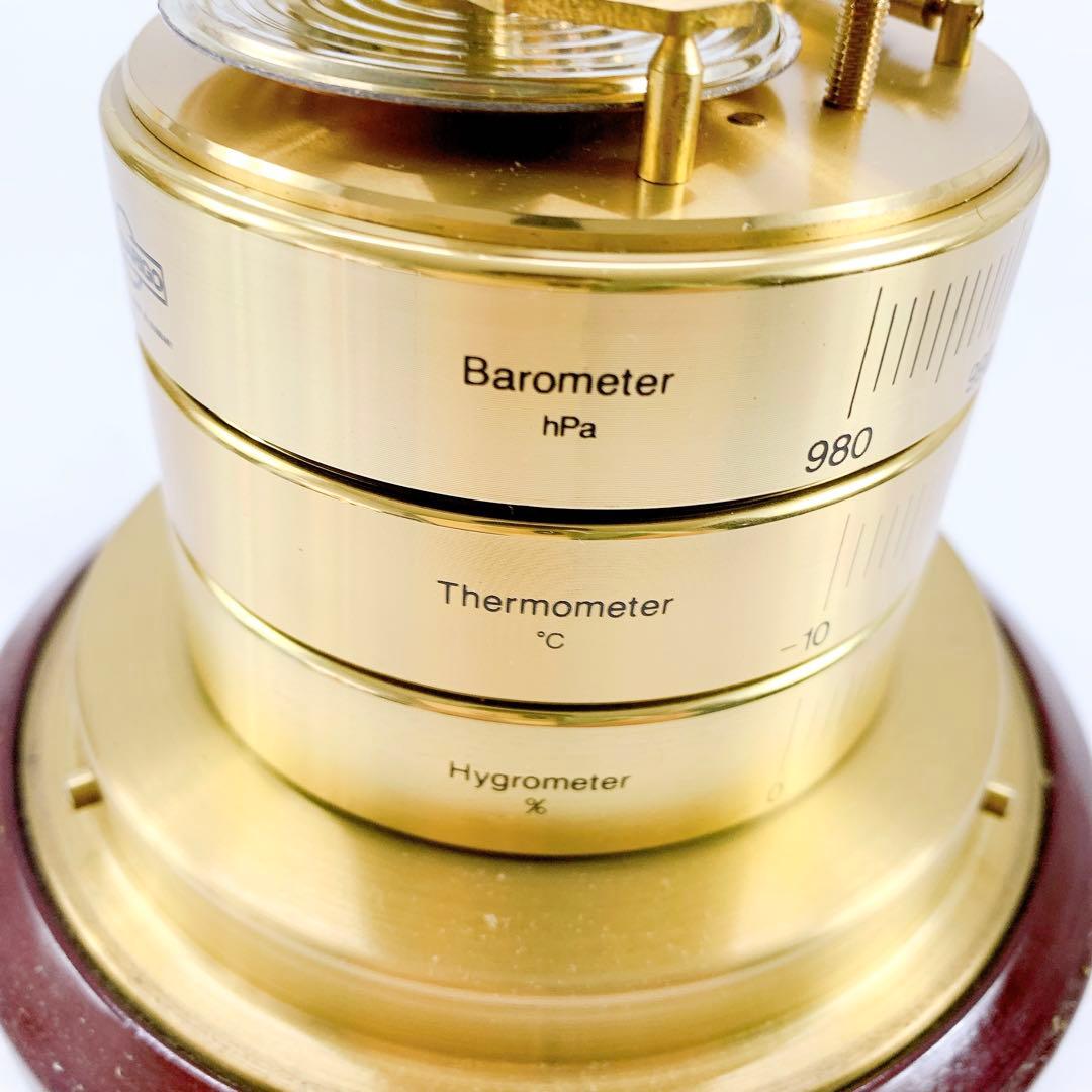 BARIGO バリゴ　 温湿度計　置時計　ドイツ製