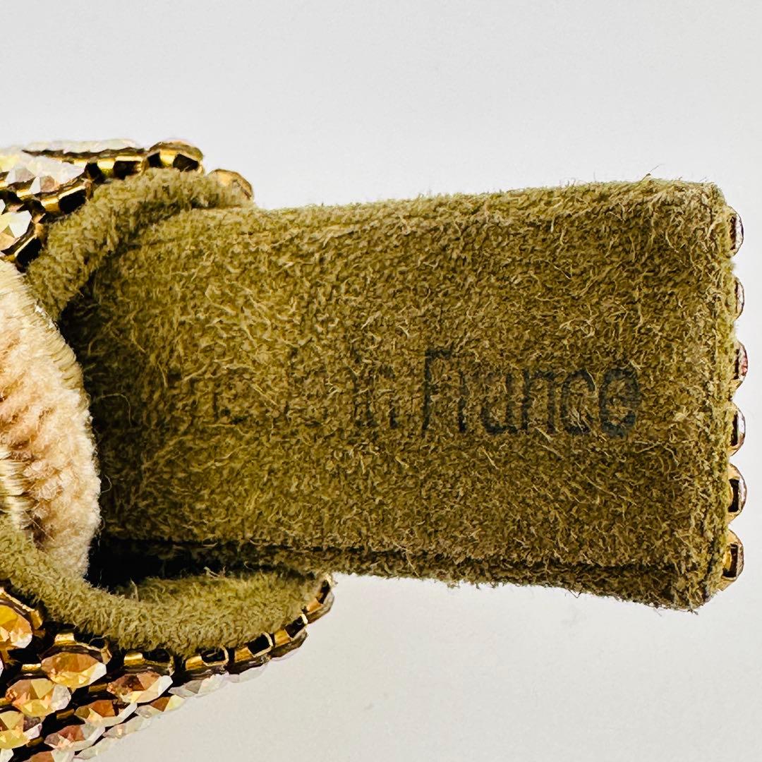 acca アッカ　ゴールドストーン ヘアゴム　ヘアゴムアクセサリー　ロゴ