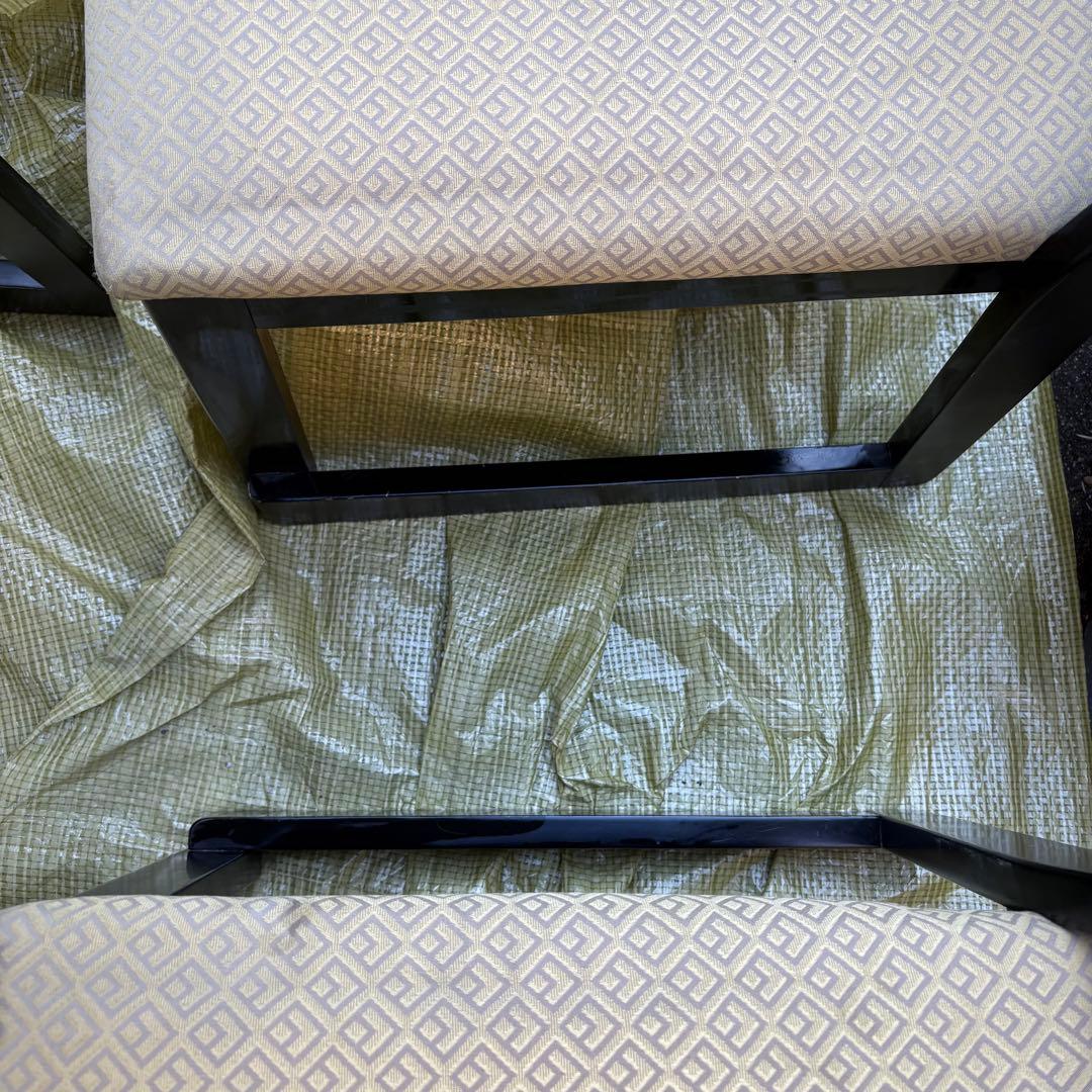 和室　寺院 仏閣　スタッキングチェア 3脚セット 葬儀 法事　椅子