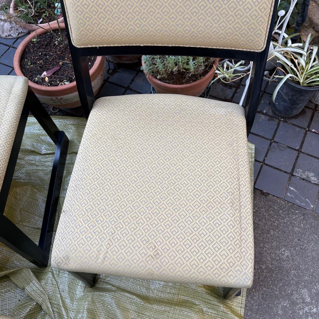 和室　寺院 仏閣　スタッキングチェア 3脚セット 葬儀 法事　椅子