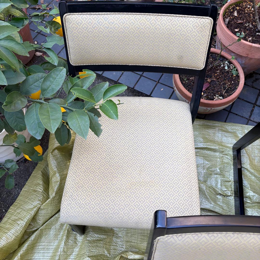 和室　寺院 仏閣　スタッキングチェア 3脚セット 葬儀 法事　椅子