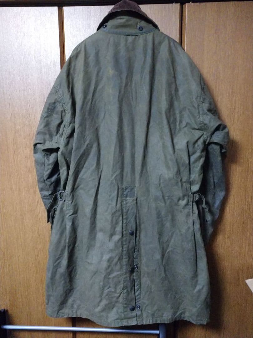 80s 英国製 ビンテージ britton オイルドジャケット L