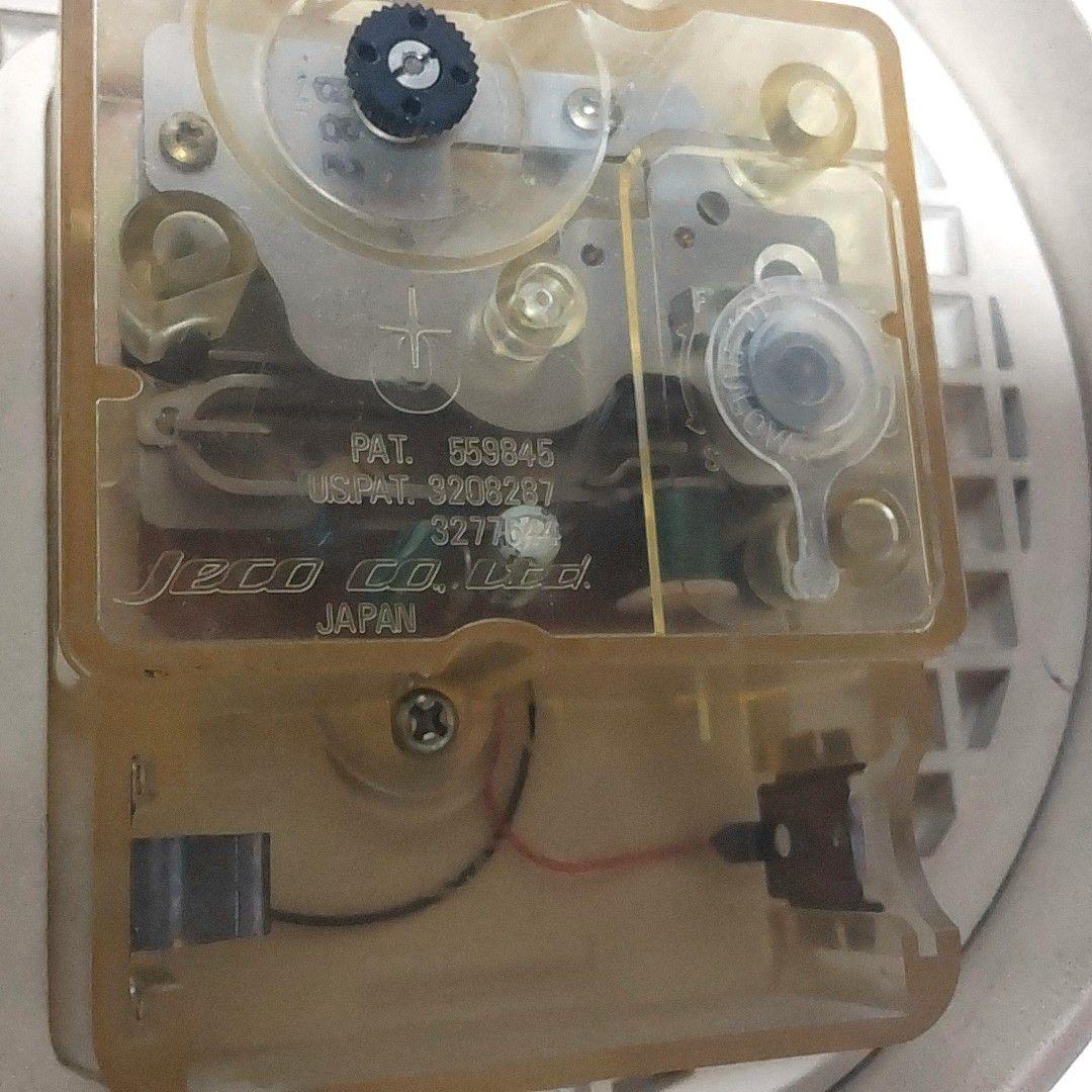 Jeco RAIRA 音叉式 トランジスタ 掛時計