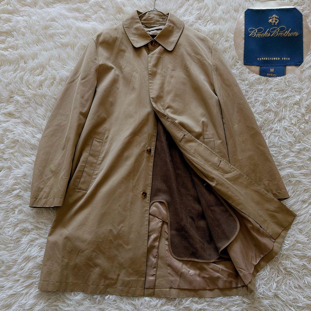 ブルックスブラザーズ ライナー付き ステンカラーコート Mサイズ ベージュ