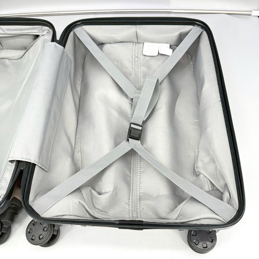 無印良品　4輪キャリーケース ベージュ　ゴールド　35L