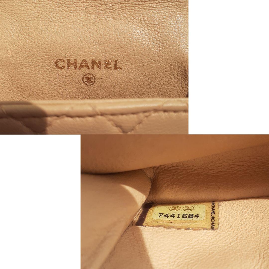 ⭐CHANEL⭐　美品　シャネル　ミニミニマトラッセ　キーリング　ベージュ