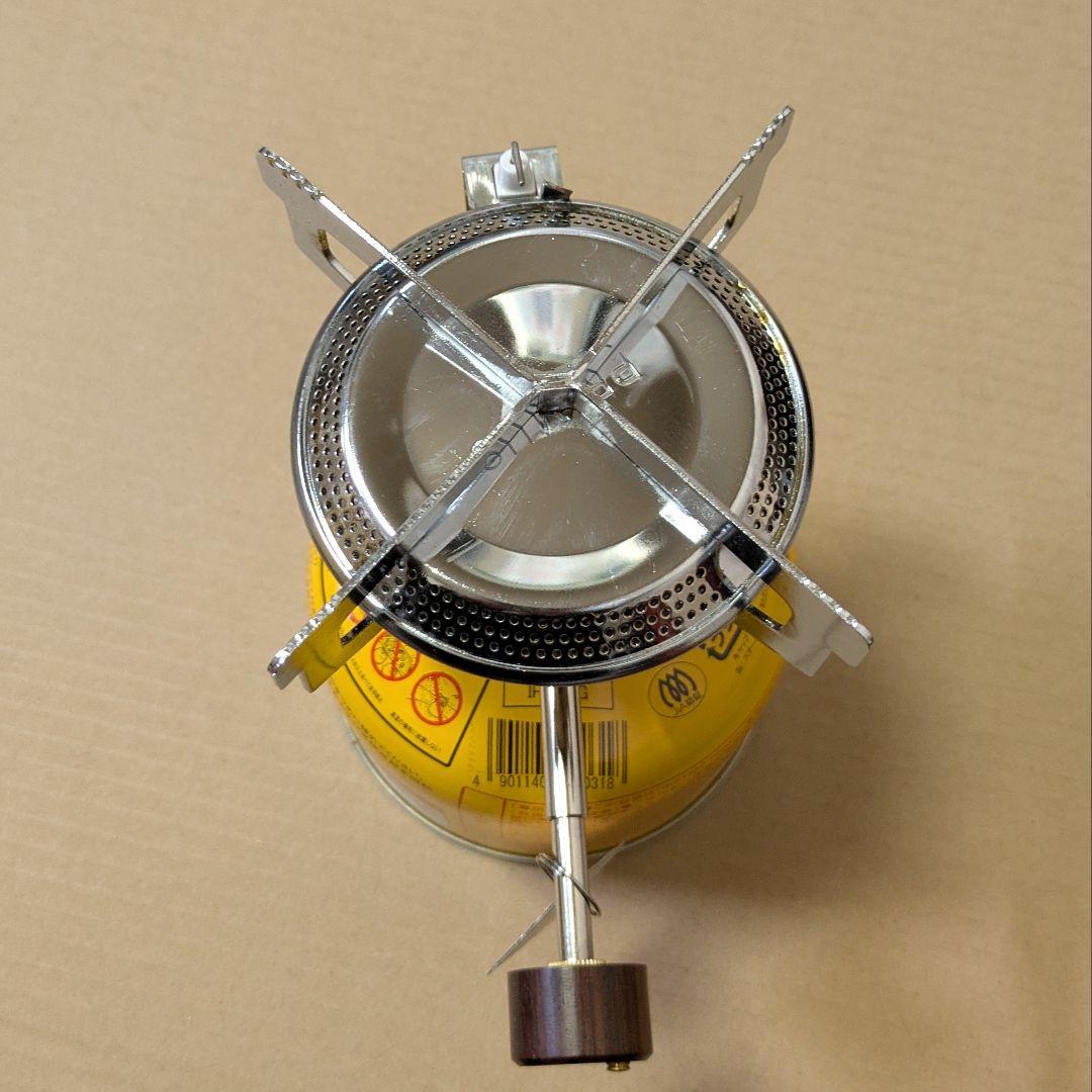 【美品】PRIMUSコンパクトバーナーP-2243木製ハンドル