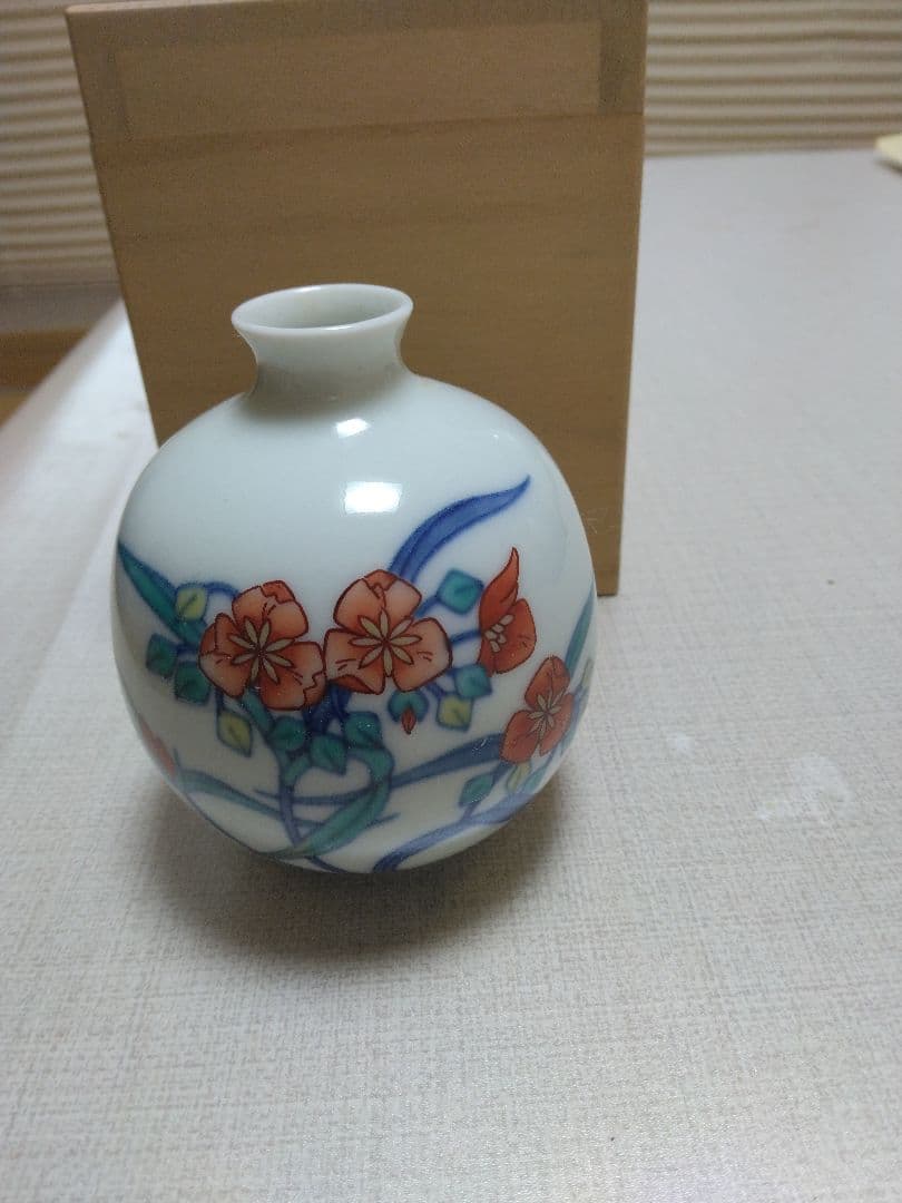 今右衛門の小さな花瓶