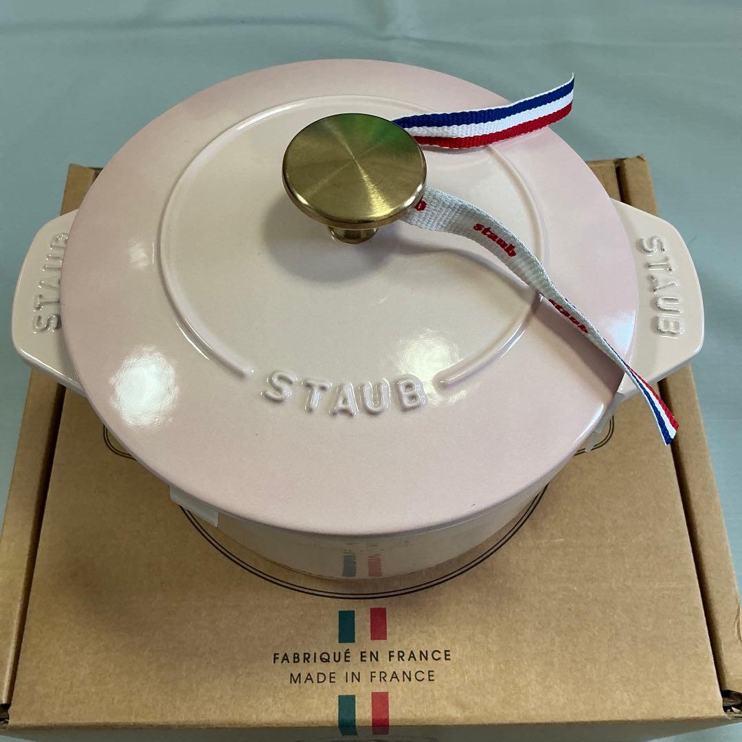 STAUB ラココットデゴハンM ソルベローズ16cm 【新品未使用】