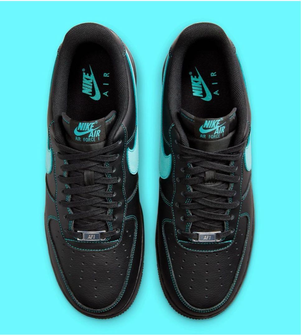 Nike Air Force 1 Lowブラックティファニー29cm鑑定済正規品