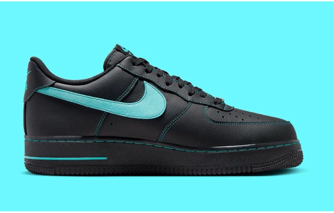Nike Air Force 1 Lowブラックティファニー29cm鑑定済正規品