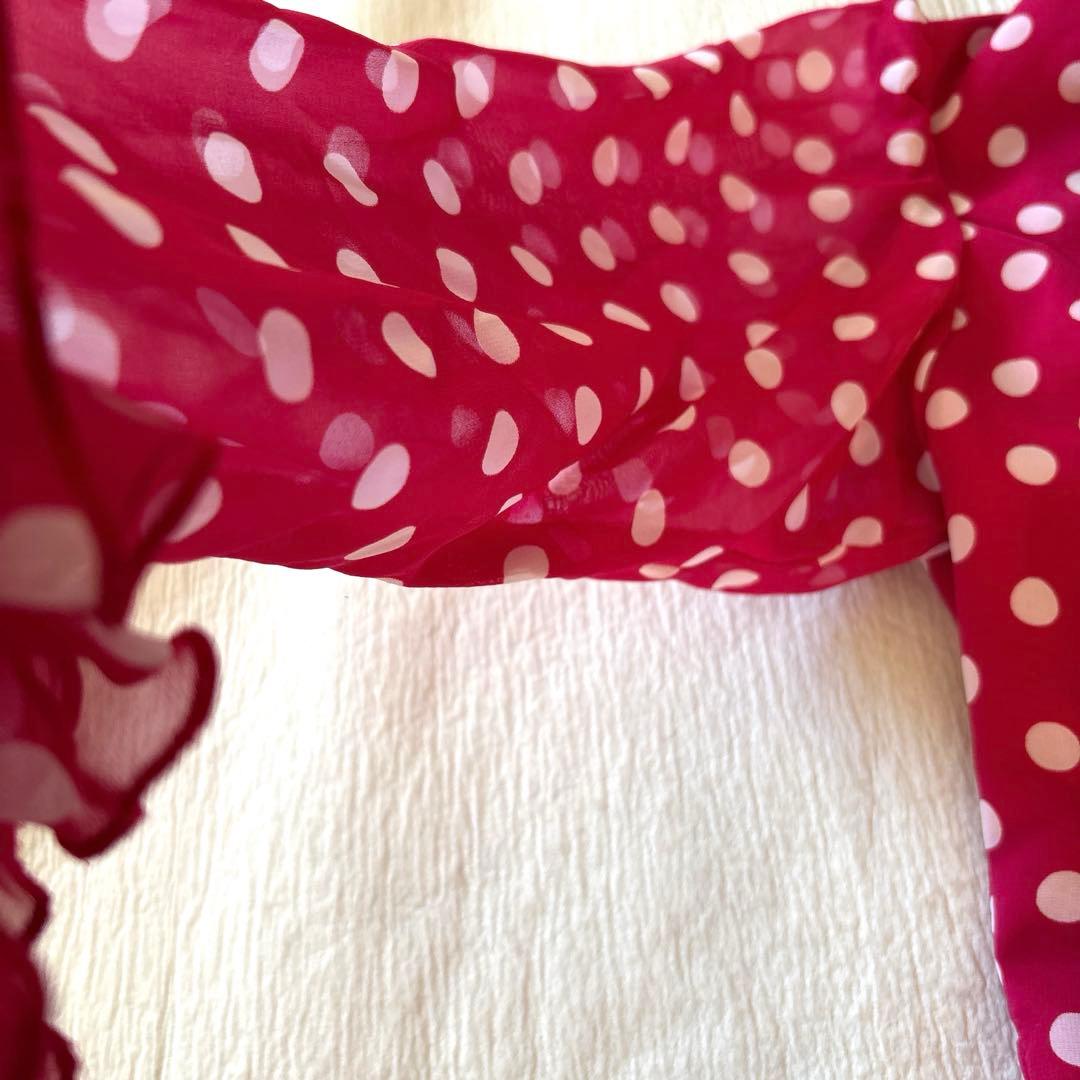 ★ rinです　フラメンコ　ブラウス・ピアス2点・ネックレス