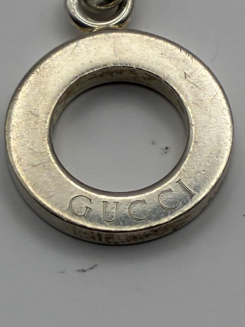 さ*わ様 GUCCI グッチ ボールチェーン ブレスレット 925 シルバー 刻