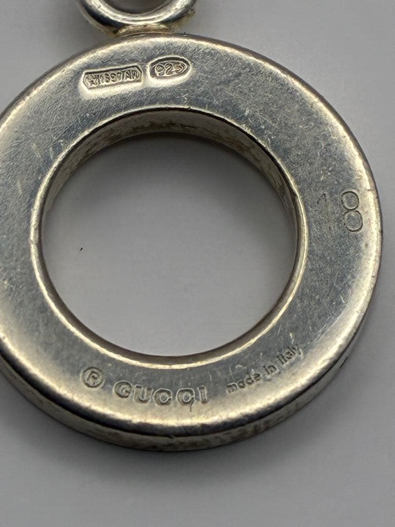 さ*わ様 GUCCI グッチ ボールチェーン ブレスレット 925 シルバー 刻