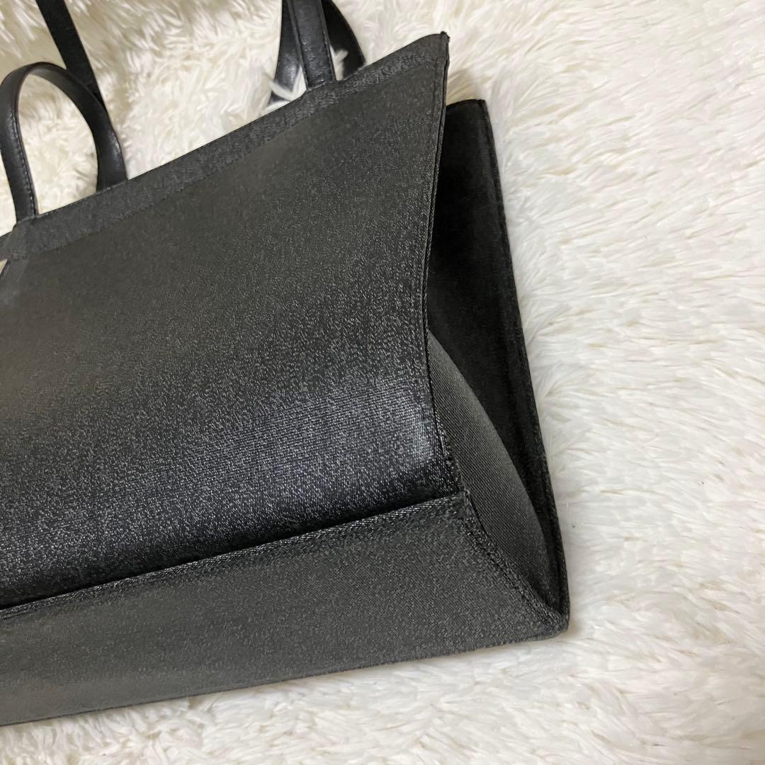 GIVENCHY トートバッグ 4Gロゴ 肩掛け シルバー金具 牛革 黒