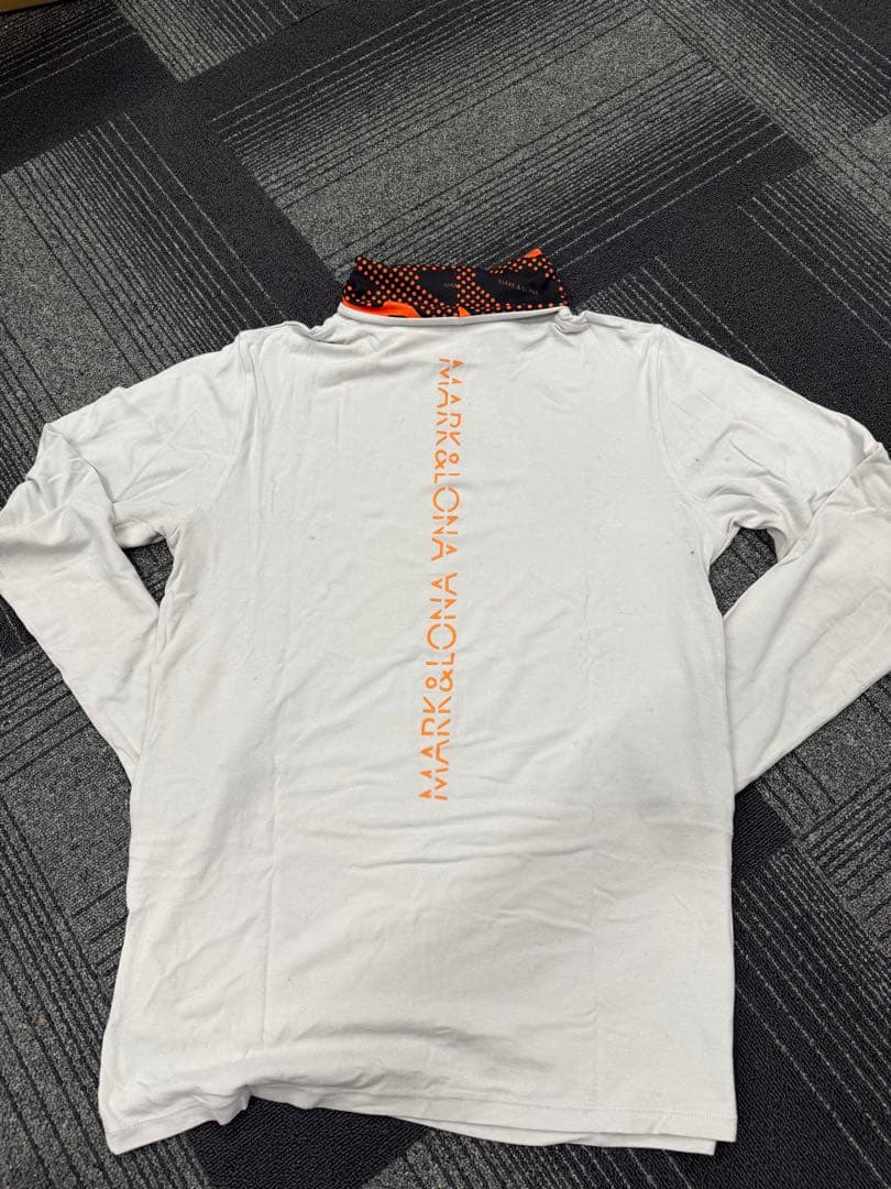 MARK & LONA 長袖シャツ サイズ50 ホワイト