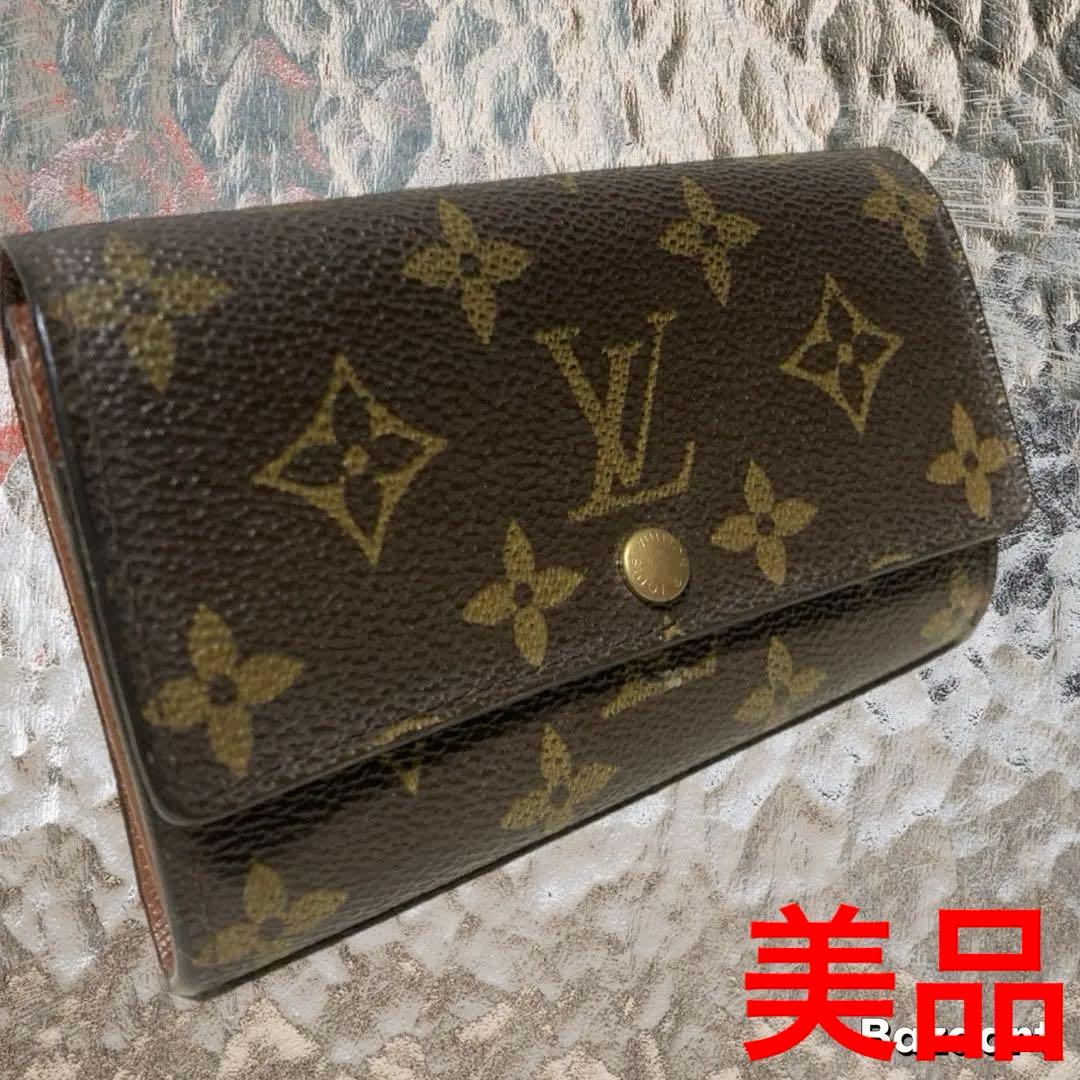 美品 LOUIS VUITTON ルイヴィトン 二つ折り 財布 ウォレット