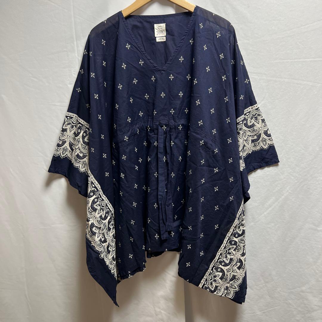 VISVIM WMV KAFTAN SHIRT BAN バンダナ柄 ブラウス