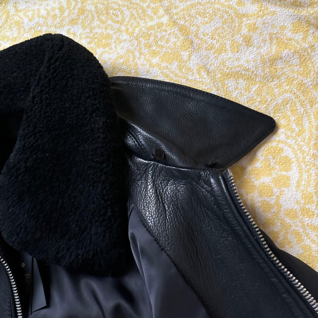 断捨離価格maje レザー ジャケット38 新品