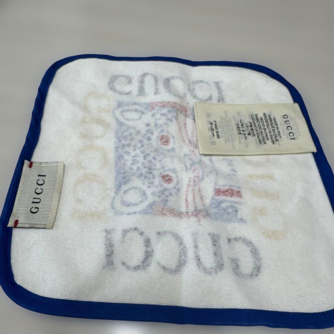未使用⭐︎GUCCI ヒグチユウコレオパードプリント タオルハンカチ