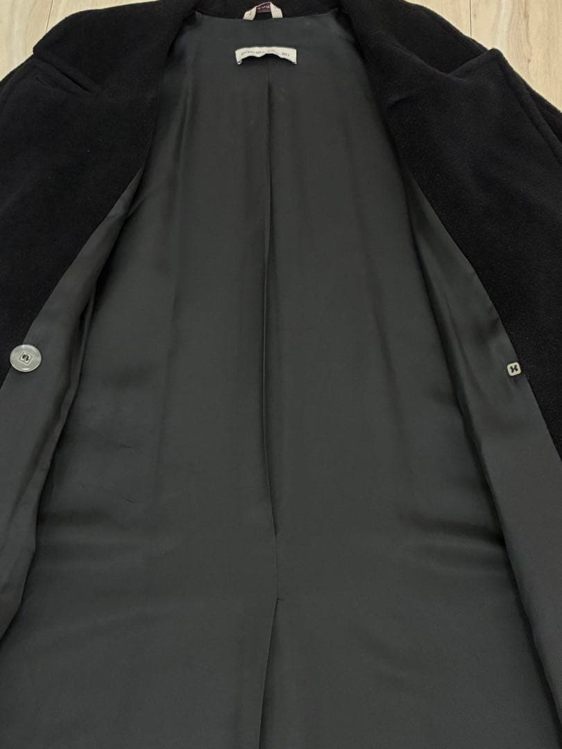 マックスマーラPRISMALEI プリズマレイ黒 ラップコート40着丈122cm