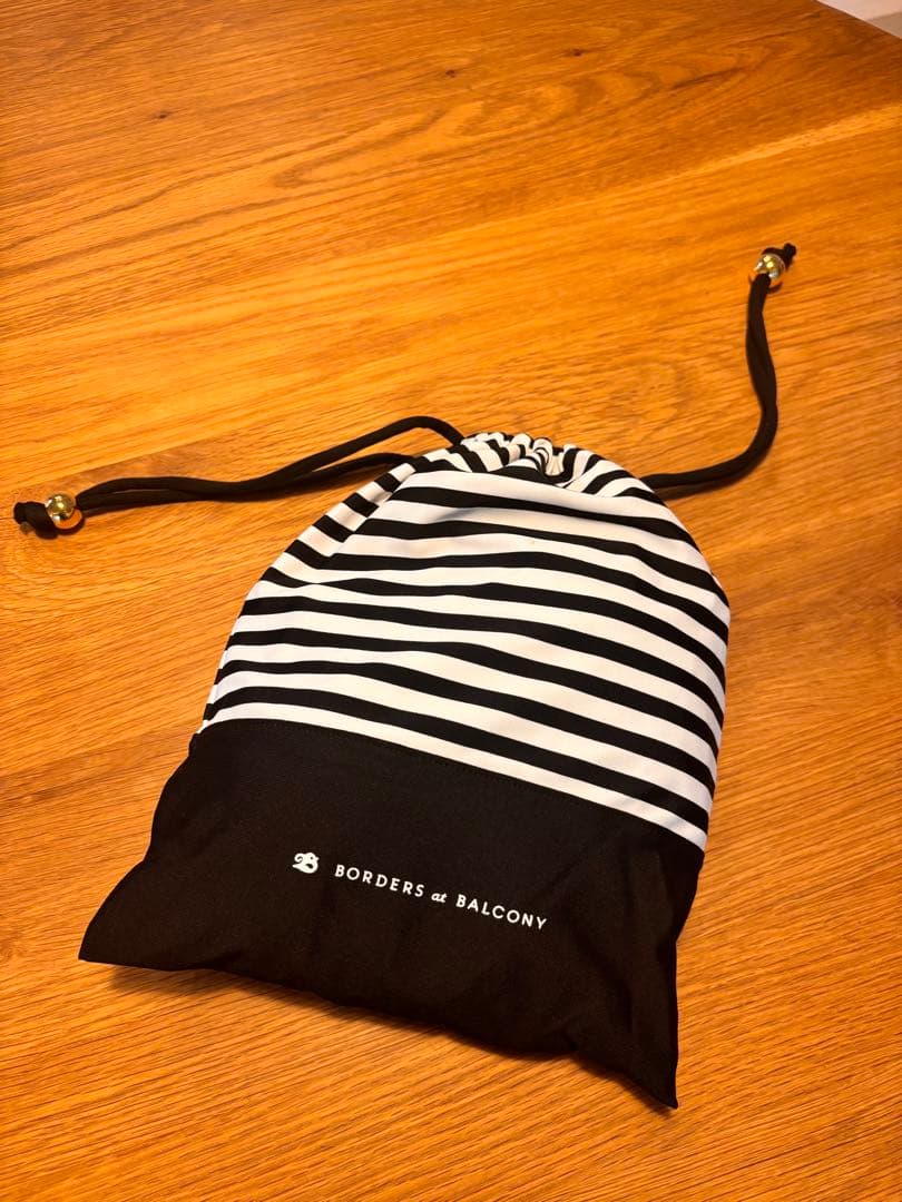 ボーダーズアットバルコニー 水着　3way Mサイズ　専用巾着付　美品