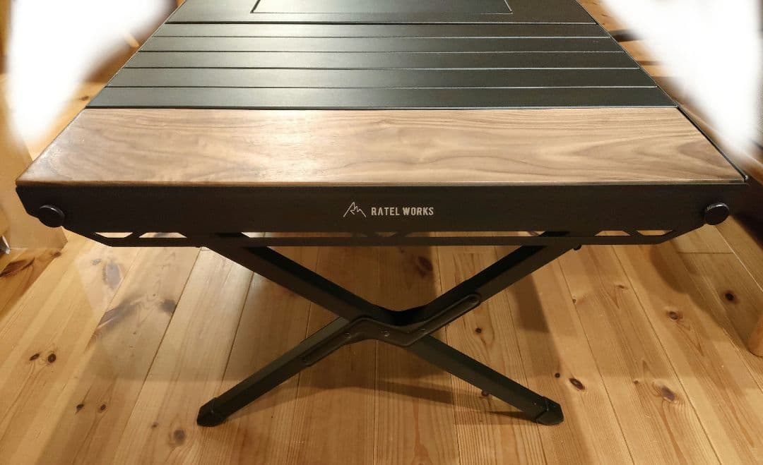 3/18迄 ラーテルワークス　ウッドパネルテーブル120