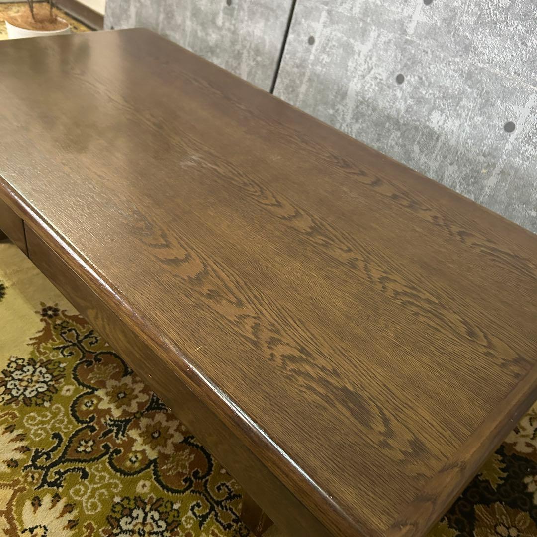 ꧁カリモク家具 karimoku꧂引出し収納付リビングテーブル センター ロー