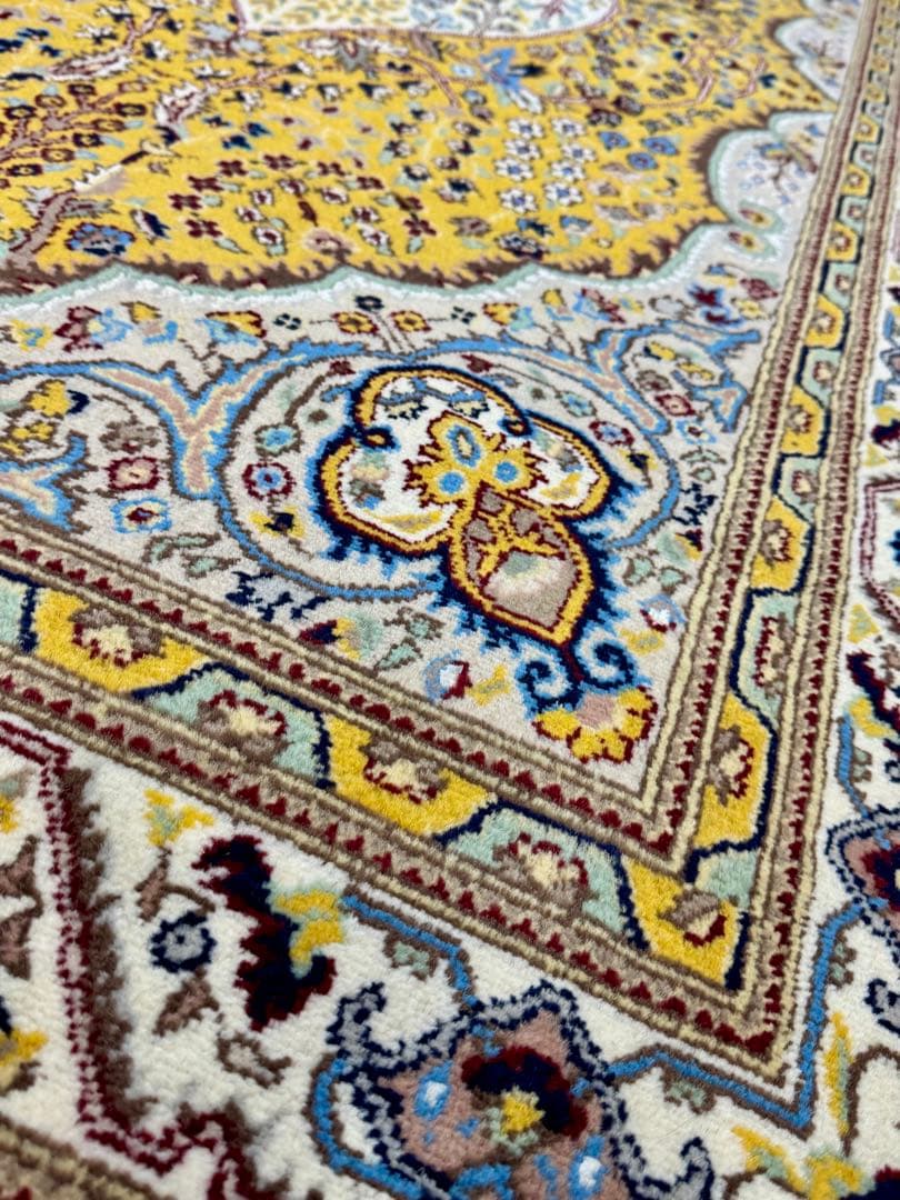 高品質 ペルシャ 手織り 絨毯 ( Tabriz Tree of Life )