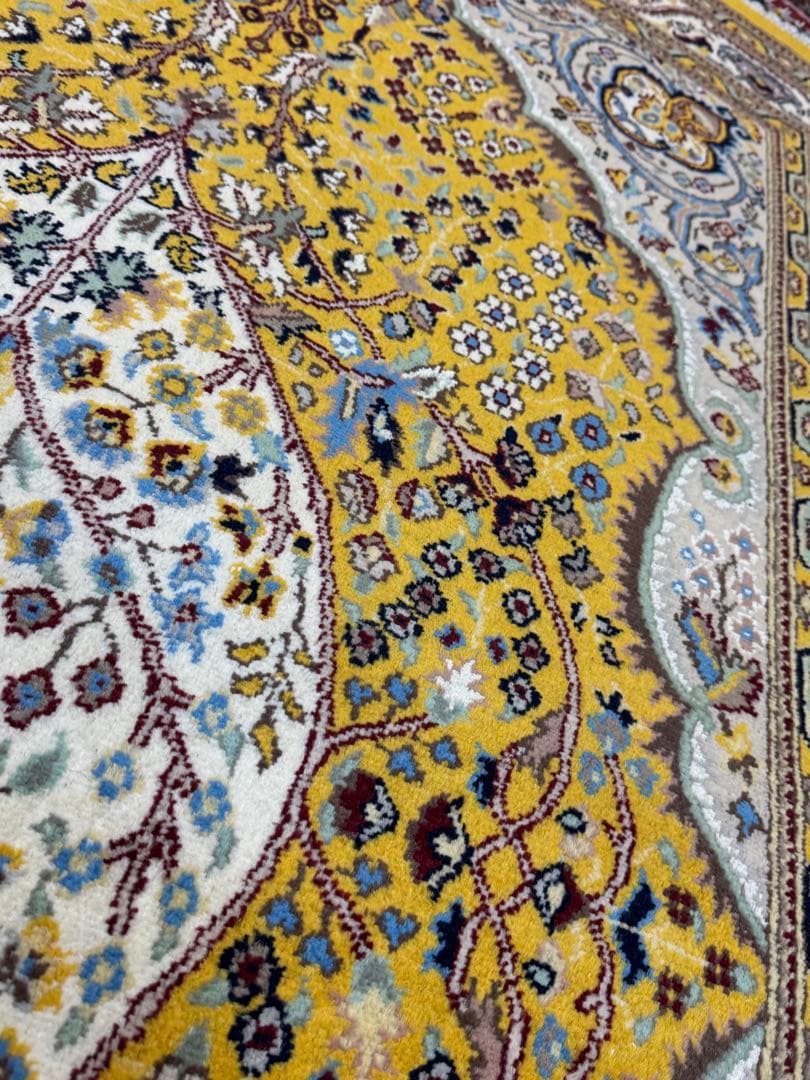 高品質 ペルシャ 手織り 絨毯 ( Tabriz Tree of Life )