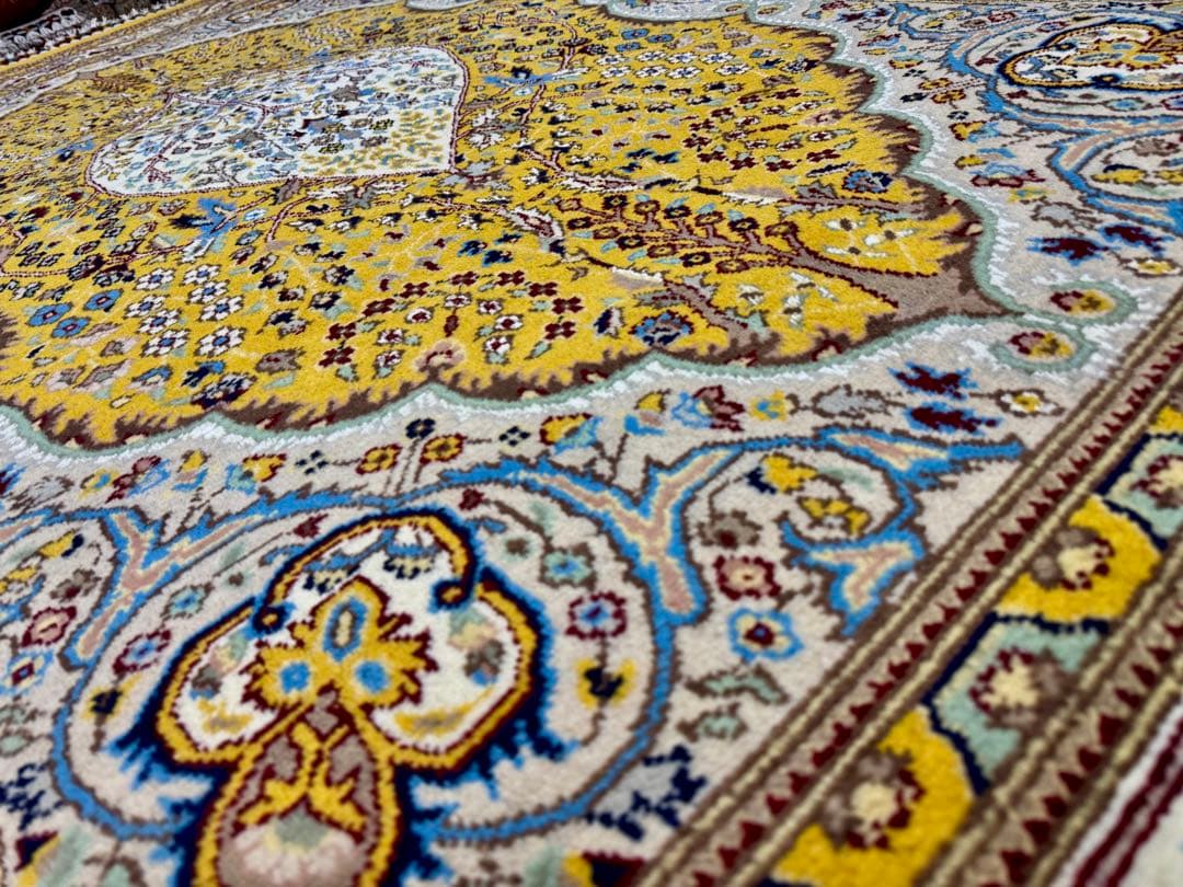 高品質 ペルシャ 手織り 絨毯 ( Tabriz Tree of Life )