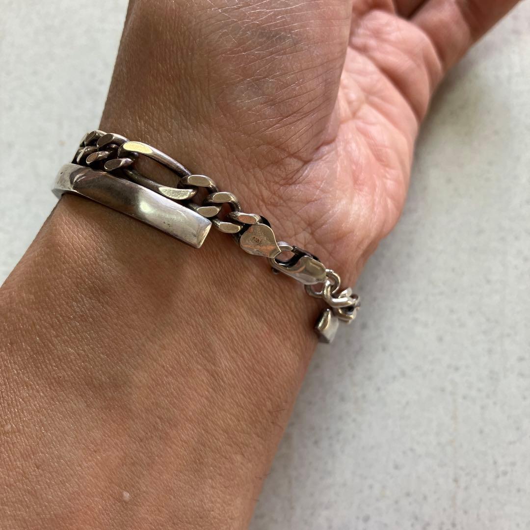 フリーアンソニーデザイン　バングルとチェーンセット