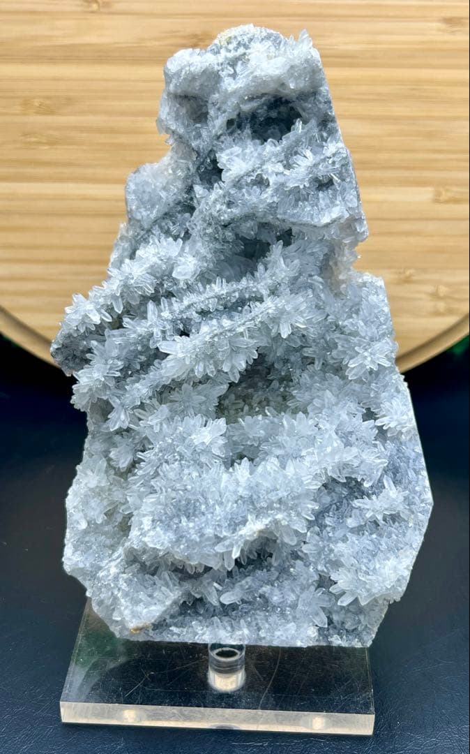 天然フラワー状水晶クラスター　両面水晶　高品質　ヒマラヤ産　パワーストーン　浄化