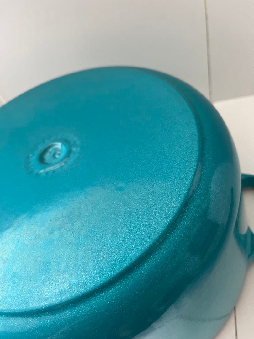 豆子さま専用　ルクルーゼ　ココットロンド　26cm カリビアンブルー